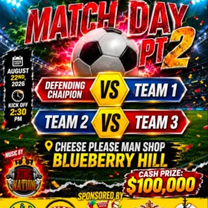 Match Day Pt 2 Promo cd Selector Samuel X Dj King Bladez