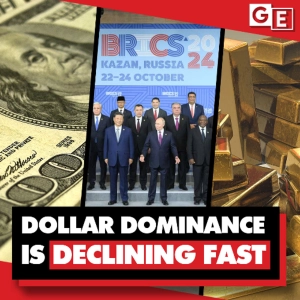 Dedollarization grows: Countries drop dollar assets, as gold overtakes US Treasury bonds