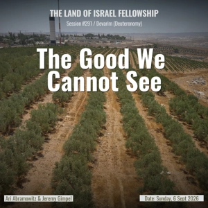 The Good We Cannot See (Parashat Nitzavim-Vayeilech) | Land of Israel Fellowship