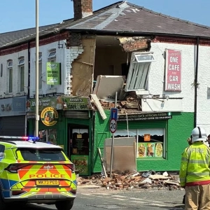 Another building collapses in Anfield, north Liverpool