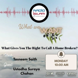 What We Want - What Gives You The Right To Call a Home Broken