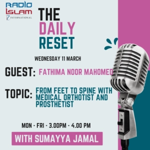From feet to Spine  Guest: Fathima Noor Mahomed