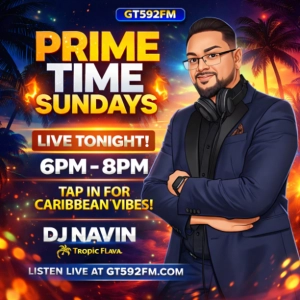 Prime Time Sundays with DJ Navin | GT592FM Radio | March 22nd 2026