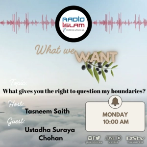 What We Want - What Gives You The Right To Question My Boundaries