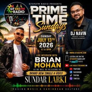 Prime Time Sundays | DJ Navin ft. Brian Mohan | SUNDAR LARKI Exclusive Interview & World Premiere | July 13, 2026