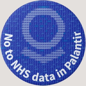 Model motion: Oppose the takeover of NHS patient data by Palantir