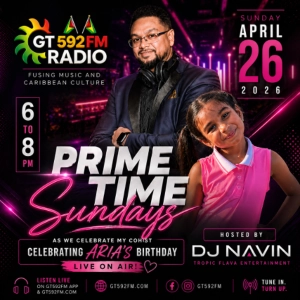 Prime Time Sundays Replay | Aria’s 7th Birthday Celebration Live On Air  | DJ Navin | GT592FM Radio