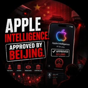 Apple Intelligence. Approved by Beijing.
