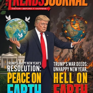 Trump's New Year's Resolution: Peace on Earth, Trump's War Deeds: Hell on Earth