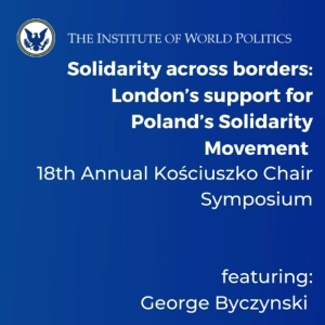 Solidarity across borders: London’s support for Poland’s Solidarity Movement