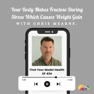 EP 434  Your Body Makes Fructose During Stress Which Causes Weight Gain with Chris Mearns