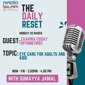 Eyecare for adults and kids    Guest: Zaahira Essay