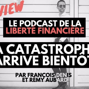BOURSE: la catastrophe arrive bientôt (la fête est finie)!
