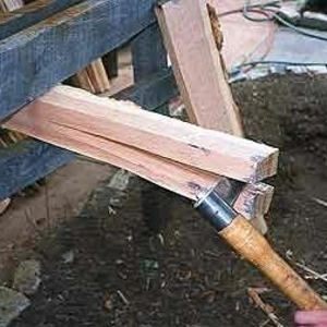 43 - Riving Wood