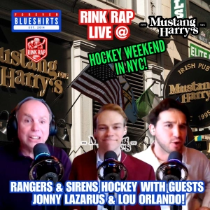[FULL EPISODE]🎙️ Live at Mustang Harry's: Deep-Diving the Rangers with Daily Faceoff + The PWHL Makes MSG History