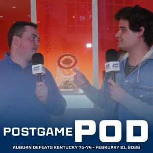 Postgame Pod: Auburn defeats Kentucky 75-74