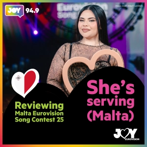 Reviewing Malta Eurovision Song Contest 2025: She’s serving (Malta)