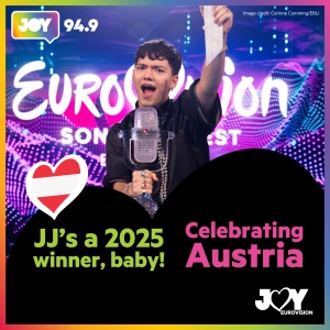 JJ’s a 2025 Eurovision winner baby: Celebrating Austria