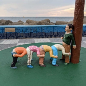 Walking across Jeju City, South Korea