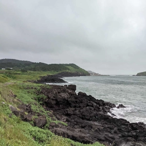 Three quarters around Jeju Island