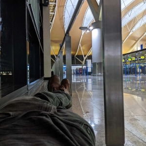 1st day at the Shanghai airport