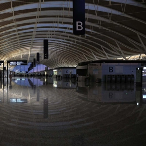 Staying overnight at an airport in China