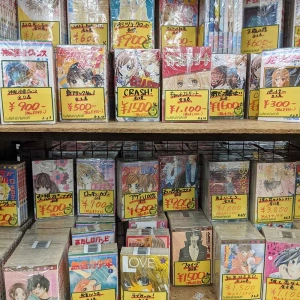 Exploring a huge anime store