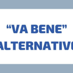 Tutte le Alternative a “VA BENE” in Italiano