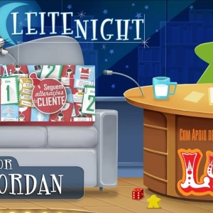 Leite Night #60: Jordan Florio (Seguem Alterações do Cliente)