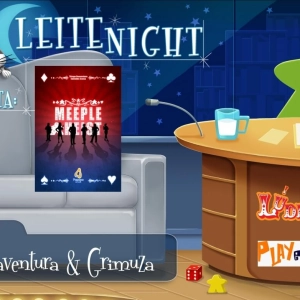 Leite Night #94: Meeple Heist (Papaya Editora)