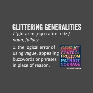 Glittering Generalities