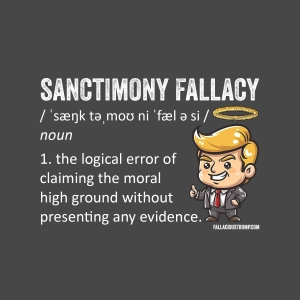 Sanctimony Fallacy