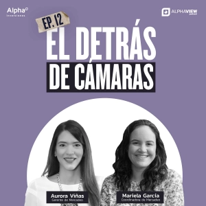 "El detrás de cámaras" con Aurora Viñas y Mariela García