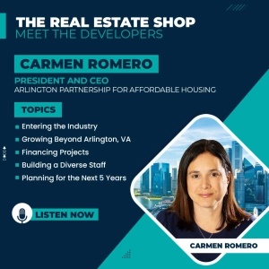 Carmen Romero - CEO & President of Arlington Partnership for Affordable Housing
