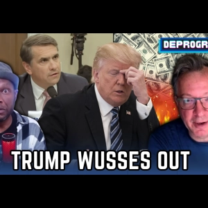 Trump Wusses Out | DeProgram with Ted Rall and Jamarl Thomas