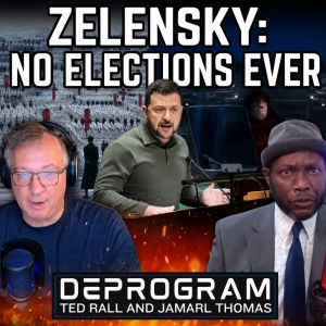 Zelensky Angrily Refuses to Allow Elections | DeProgram with Ted Rall and Jamarl Thomas