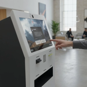 Digitale Selbstbedienung ohne Barrieren mit modernen BFSG-Kiosklösungen