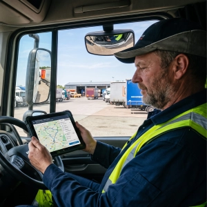 Digitale Ankunftssteuerung für effiziente LKW-Transporte