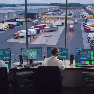 Smarte Logistikterminals verbessern die Kommunikation mit Lkw-Fahrern