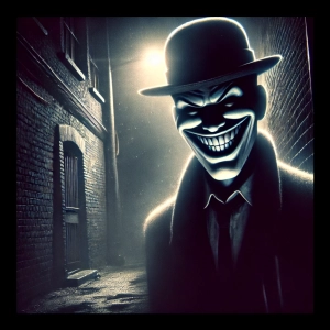 The smiling man