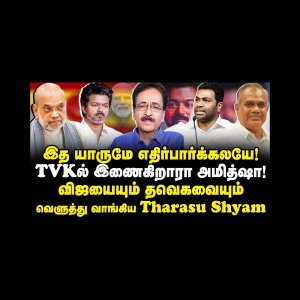 விஜயையும் தவெகவையும் வெளுத்து வாங்கிய Tharasu Shyam  | Journalist Anbu