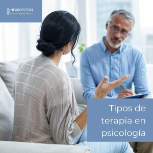 Tipos de terapia en psicología.