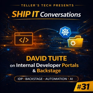Ship It Conversations: David Tuite on Backstage, Internal Developer Portals, and the Shift to AI Agents