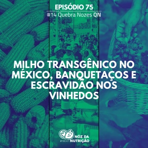 #75 QN –  Milho transgênico no México, Banquetaços e escravidão nos vinhedos