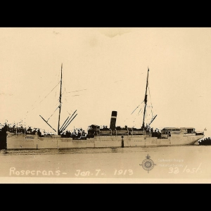 Cursed or not, Rosecrans
was one unlucky ship