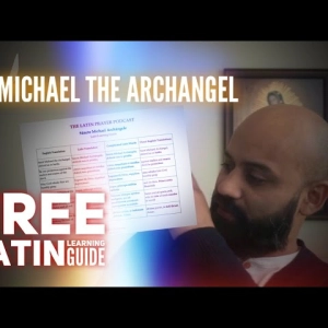 St. Michael the Archangel | FREE Latin Learning Guide