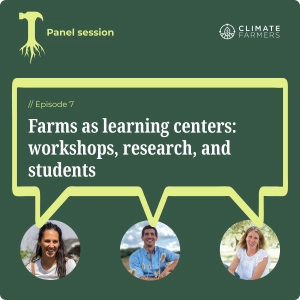 Farms as learning centers: workshops, research, and students