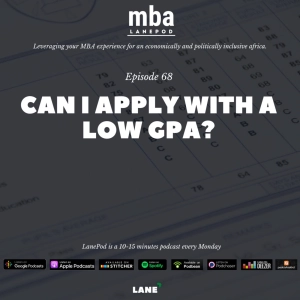 L068: Can I Apply With a Low GPA?
