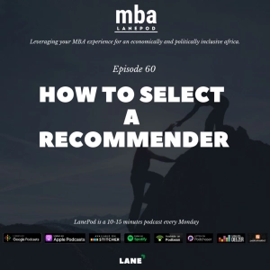 L060: How to Select a Recommender/Referee