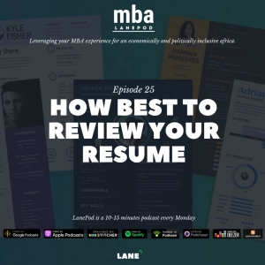 L025: How Best to Review your Resume